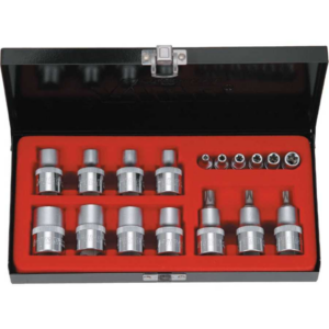 18 PC 1/4-1/2 TORX LOKMA SETİ