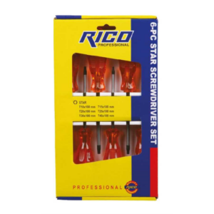 6 PC TORX STAR TORNAVİDA SETİ