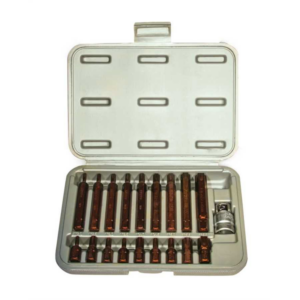 19 PC KAPLAMALI TORX BİTS SET