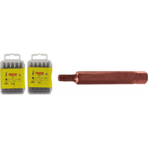 T60-75X10MM BİTS UÇ MIKNATISLI KIRMIZI