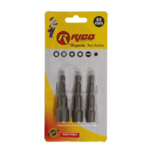 3 PC MANYETİK BİTS LOKMA SETİ 65 MM