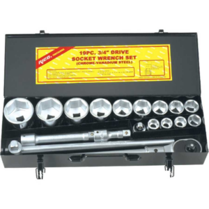 19 PC 3/4 AĞIR LOKMA SETİ 6 KÖŞE