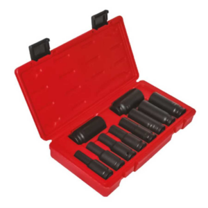10 PC 1/2 HAVALI DERİN LOKMA SETİ 6 KÖŞE