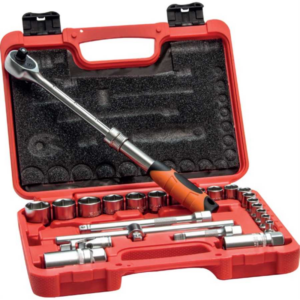 24 PC 3/8 UZATMALI CIRCIR LOKMA SETİ 6 KÖŞE